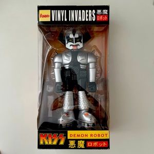 Funko Vinyl Invaders Gene Simmons KISS Demon Robot.